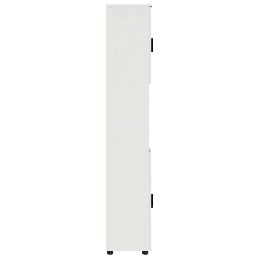 Gabinete de Baño 30 x 35 x 192 cm Madera contrachapada & Metal
