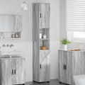 Gabinete de Baño 30 x 35 x 192 cm Madera contrachapada & Metal