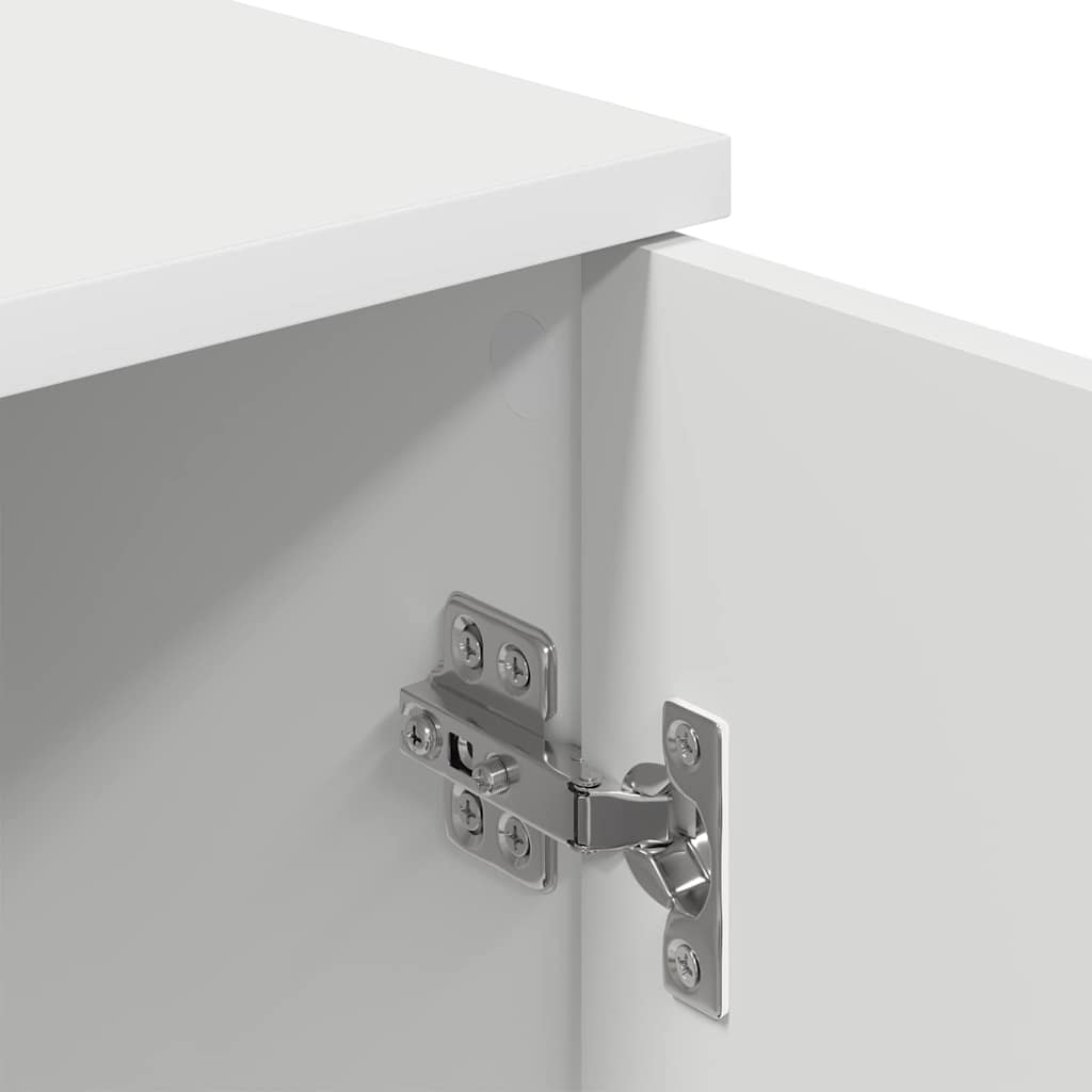 Gabinete de Baño 30 x 31,5 x 61 cm Madera contrachapada & Metal