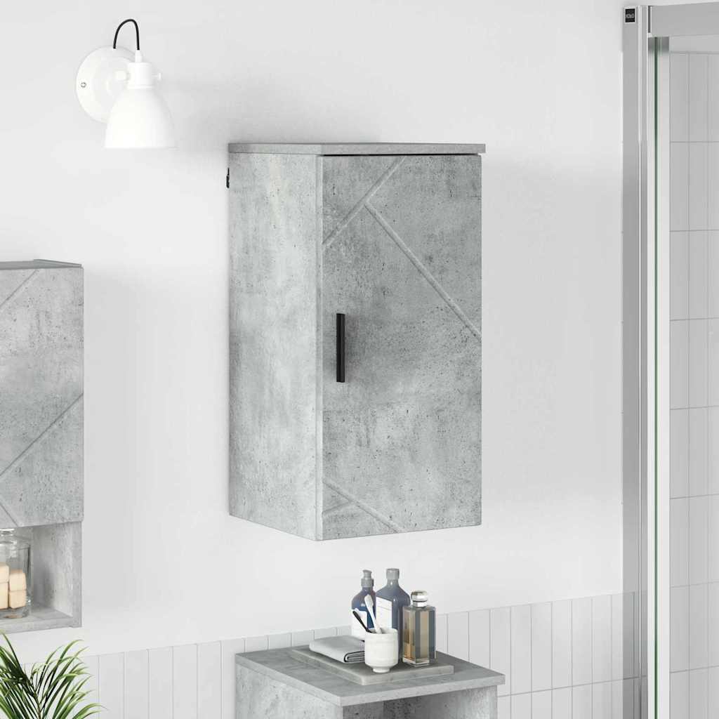 Bathroom Cabinet 30 x 31.5 x 61 cm Plywood & Metal