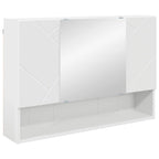 Armario con Espejo 80 x 17 x 55 cm Madera de ingeniería