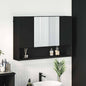 Mirror Cabinet 80 x 17 x 55 cm Engineered Wood