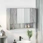 Mirror Cabinet 80 x 17 x 55 cm Engineered Wood