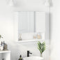 Mirrored Cabinet 59 x 17 x 55 cm Engineered Wood