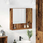 Mirrored Cabinet 59 x 17 x 55 cm Engineered Wood