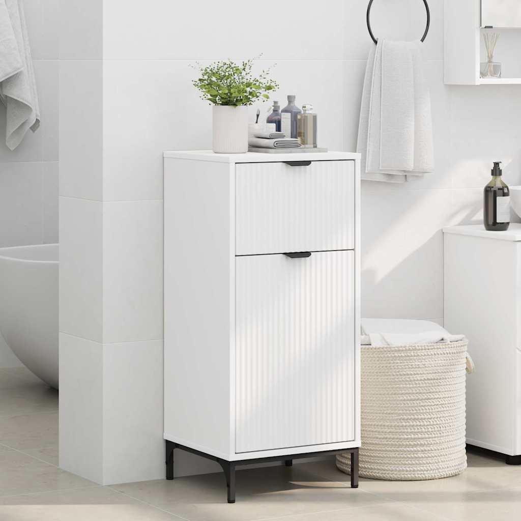 Gabinete de Baño 39,5 x 36 x 88 cm Madera contrachapada & Metal