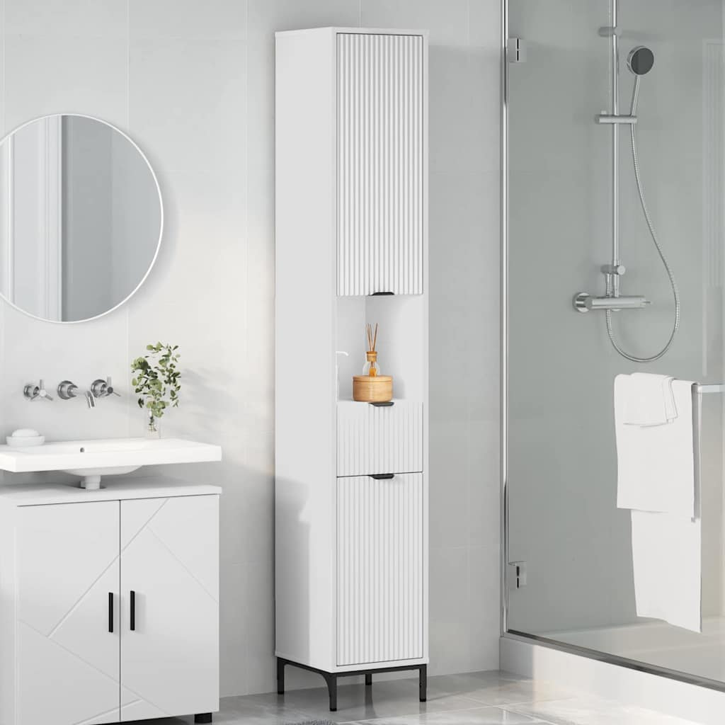 Gabinete de Baño con cajón con puerta 31,5 x 33 x 190 cm