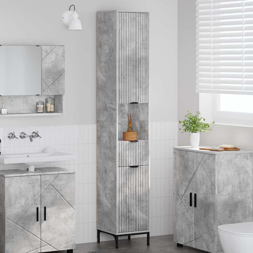 Gabinete de Baño con cajón con puerta 31,5 x 33 x 190 cm