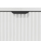 Gabinete de Lavabo para Baño brillante 60.5 x 33.5 x 61 cm