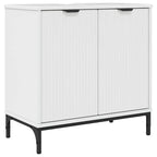 Gabinete de Lavabo para Baño brillante 60.5 x 33.5 x 61 cm