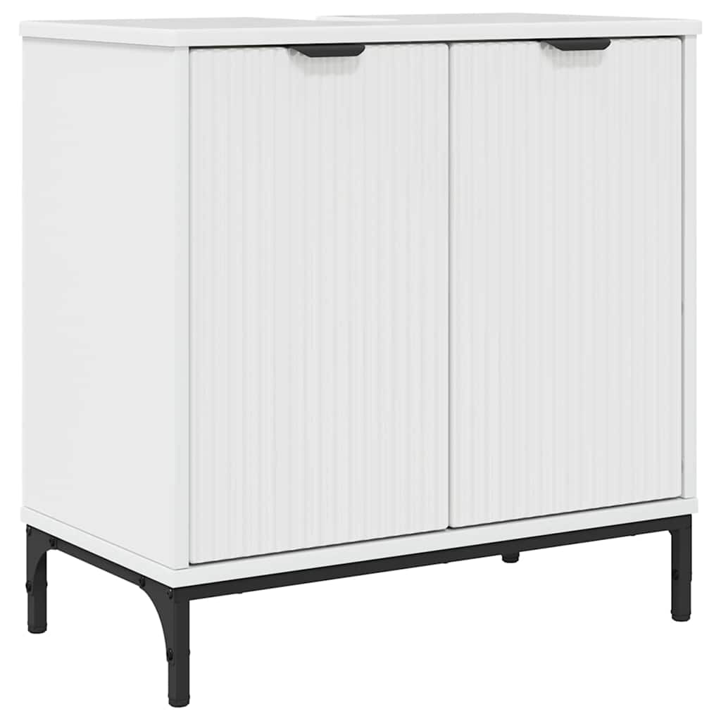 Gabinete de Lavabo para Baño brillante 60.5 x 33.5 x 61 cm