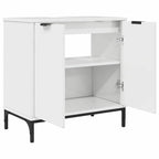 Gabinete de Lavabo para Baño brillante 60.5 x 33.5 x 61 cm