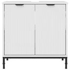 Gabinete de Lavabo para Baño brillante 60.5 x 33.5 x 61 cm