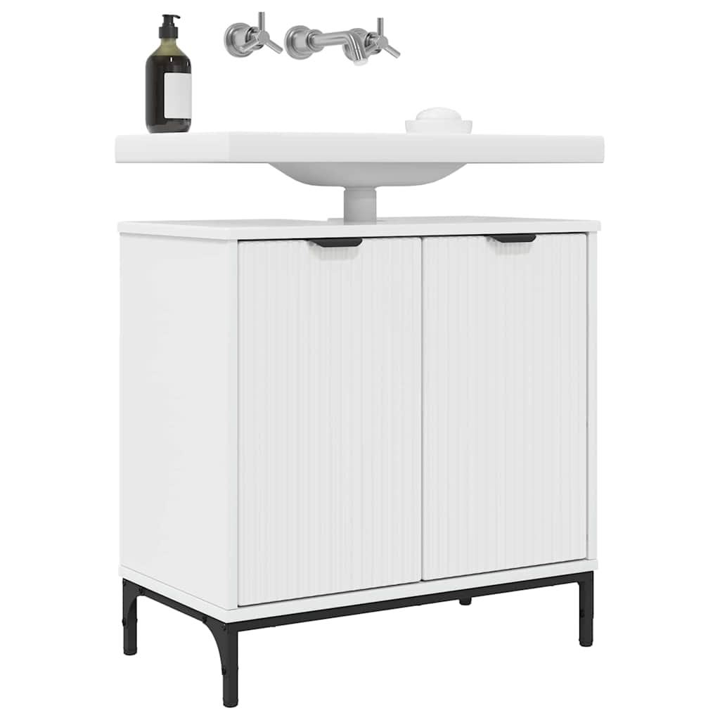 Gabinete de Lavabo para Baño brillante 60.5 x 33.5 x 61 cm