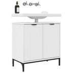 Gabinete de Lavabo para Baño brillante 60.5 x 33.5 x 61 cm