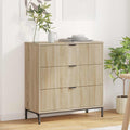 Aparador Roble Sonoma 79,5 x 33 x 82 cm Madera de ingeniería