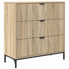 Aparador Roble Sonoma 79,5 x 33 x 82 cm Madera de ingeniería