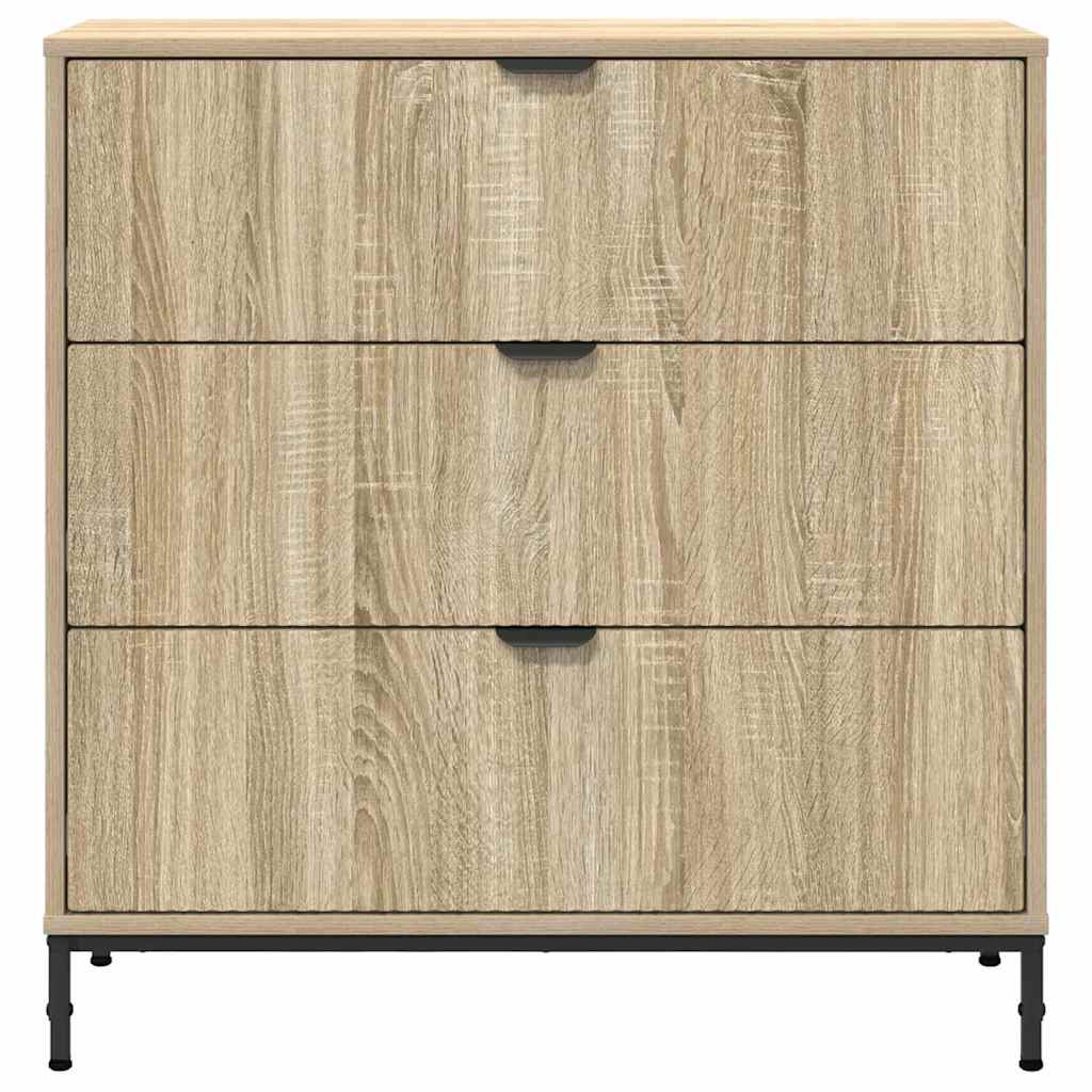Aparador Roble Sonoma 79,5 x 33 x 82 cm Madera de ingeniería