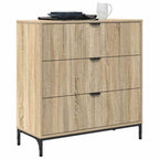 Aparador Roble Sonoma 79,5 x 33 x 82 cm Madera de ingeniería