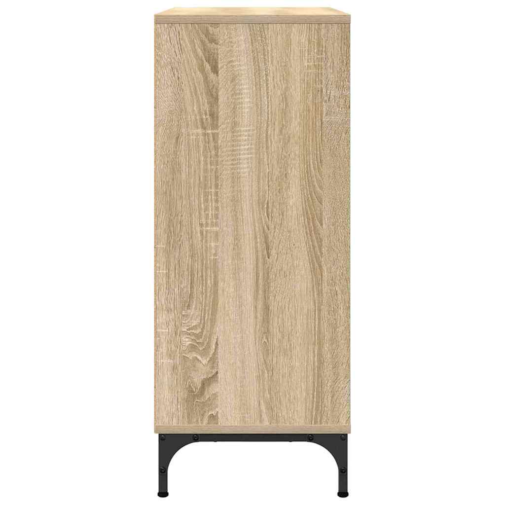 Aparador Roble Sonoma 79,5 x 33 x 82 cm Madera de ingeniería