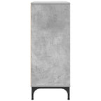 Aparador Gris Concreto 79,5 x 33 x 82 cm Madera de ingeniería