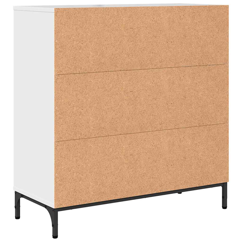 Aparador brillante 79,5 x 33 x 82 cm Madera de ingeniería