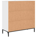 Aparador brillante 79,5 x 33 x 82 cm Madera de ingeniería