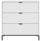 Aparador brillante 79,5 x 33 x 82 cm Madera de ingeniería