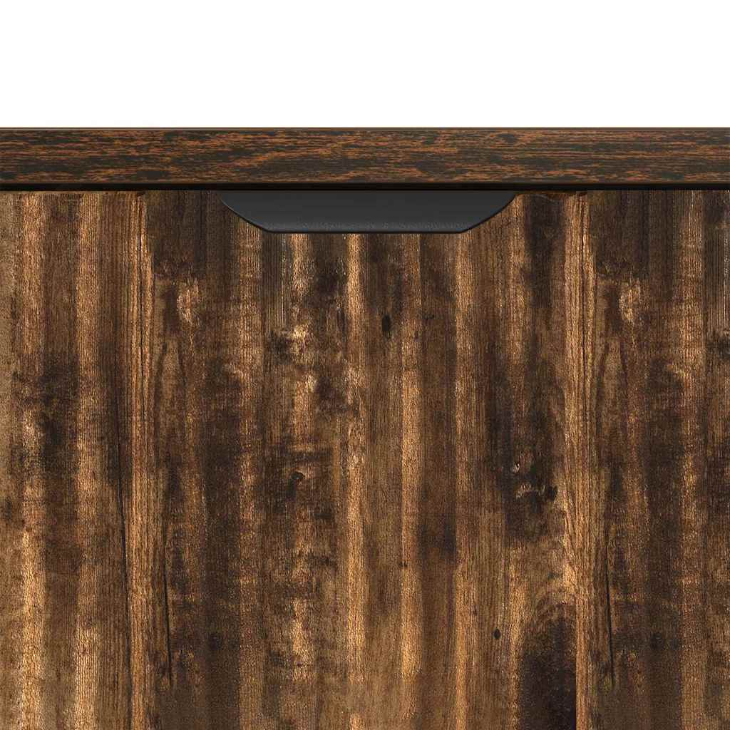 Aparador Roble ahumado 79,5 x 33 x 82 cm Madera de ingeniería