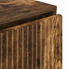 Aparador Roble ahumado 79,5 x 33 x 82 cm Madera de ingeniería