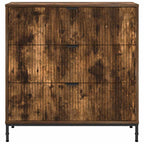Aparador Roble ahumado 79,5 x 33 x 82 cm Madera de ingeniería
