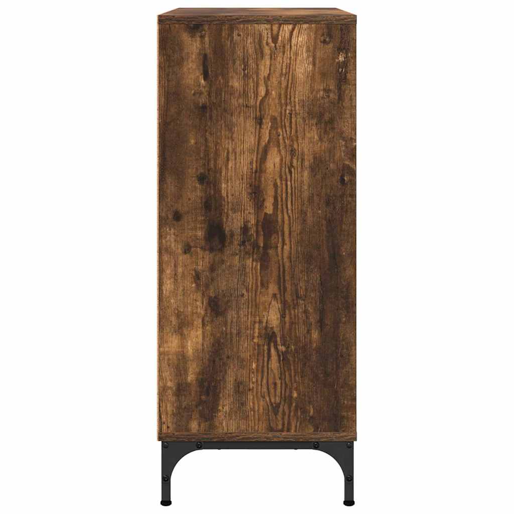 Aparador Roble ahumado 79,5 x 33 x 82 cm Madera de ingeniería