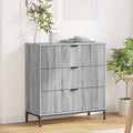 Aparador Gris Sonoma 79,5 x 33 x 82 cm Madera de ingeniería