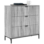 Aparador Gris Sonoma 79,5 x 33 x 82 cm Madera de ingeniería