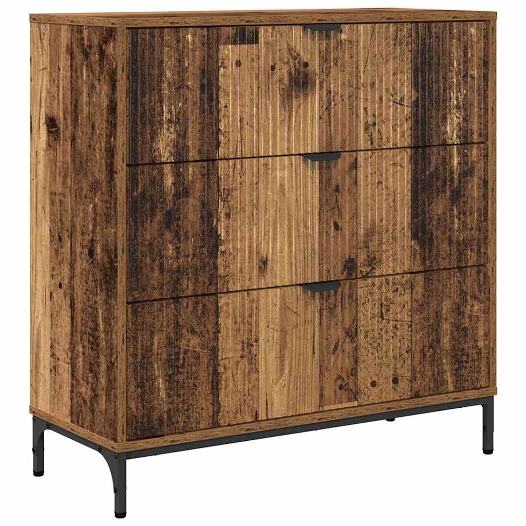 Aparador Madera vieja 79,5 x 33 x 82 cm Madera de ingeniería