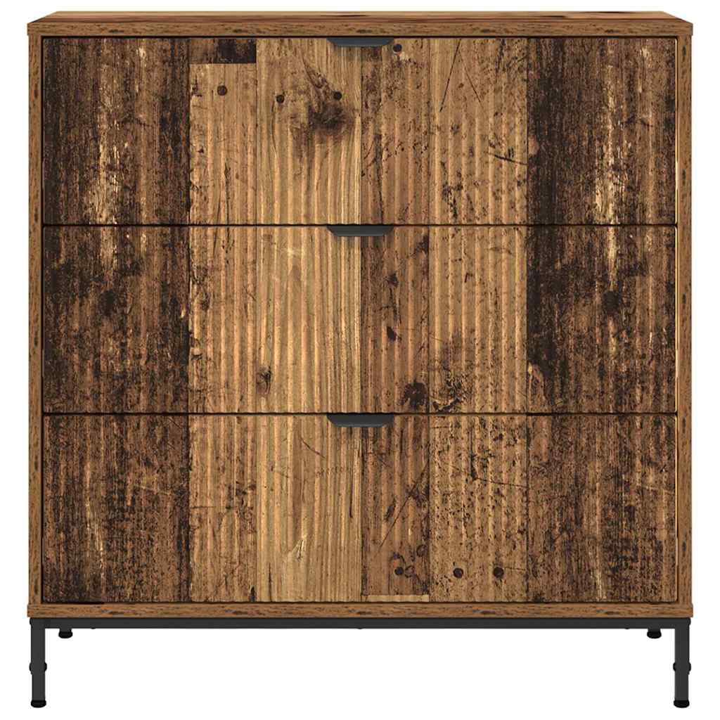 Aparador Madera vieja 79,5 x 33 x 82 cm Madera de ingeniería