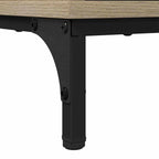 Mesa de Café Roble Sonoma 90 x 49 x 46 cm Madera de ingeniería