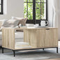 Mesa de Café Roble Sonoma 90 x 49 x 46 cm Madera de ingeniería