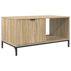 Mesa de Café Roble Sonoma 90 x 49 x 46 cm Madera de ingeniería