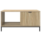 Mesa de Café Roble Sonoma 90 x 49 x 46 cm Madera de ingeniería