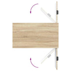 Mesa de Café Roble Sonoma 90 x 49 x 46 cm Madera de ingeniería