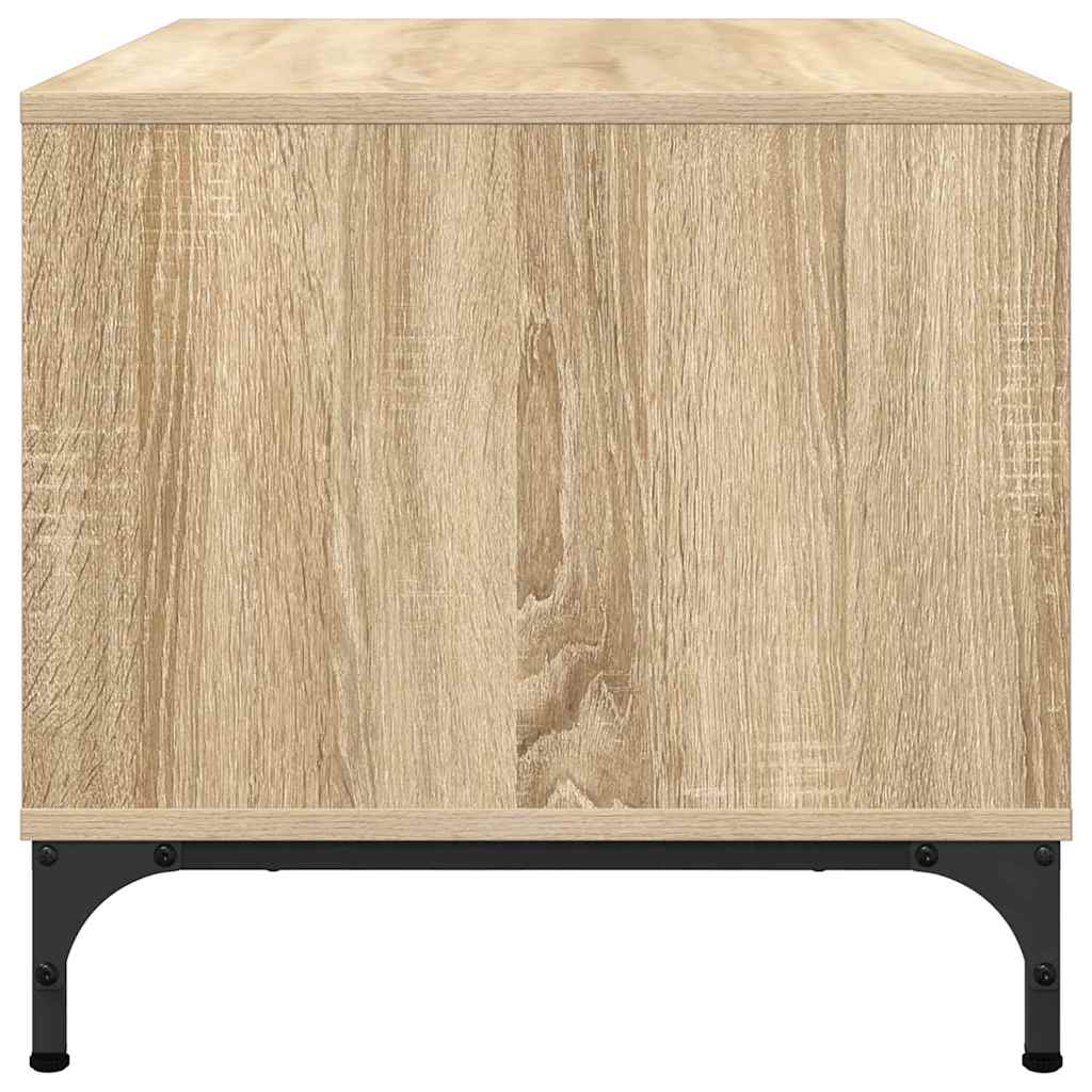 Mesa de Café Roble Sonoma 90 x 49 x 46 cm Madera de ingeniería