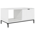 Mesa de Café brillante 90 x 49 x 46 cm Madera de ingeniería