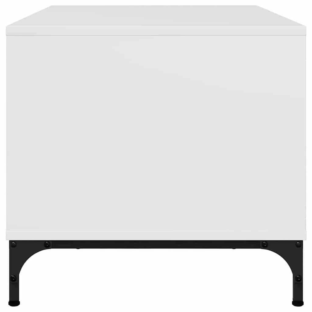 Mesa de Café brillante 90 x 49 x 46 cm Madera de ingeniería