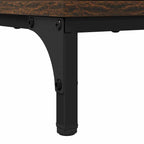 Mesa de Café Roble ahumado 90 x 49 x 46 cm Madera de ingeniería