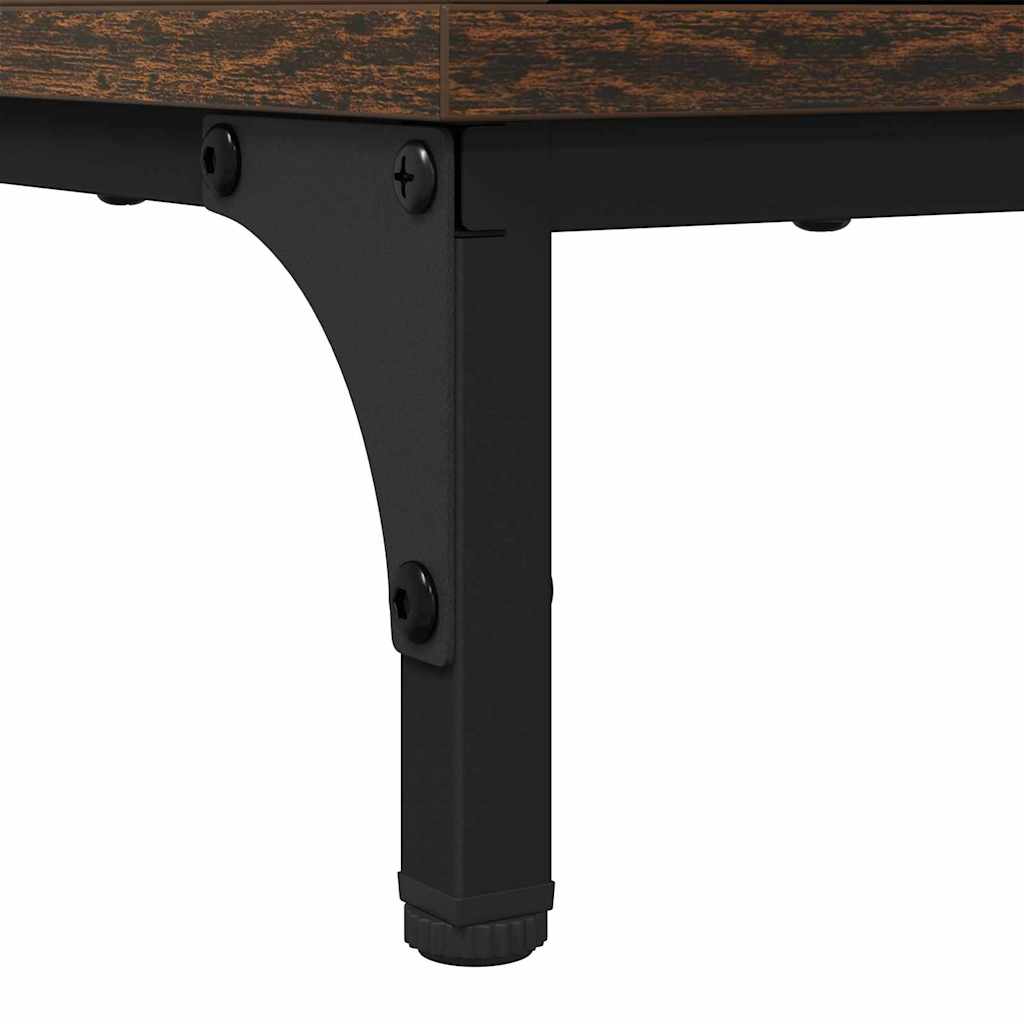 Mesa de Café Roble ahumado 90 x 49 x 46 cm Madera de ingeniería