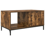 Mesa de Café Roble ahumado 90 x 49 x 46 cm Madera de ingeniería