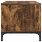 Mesa de Café Roble ahumado 90 x 49 x 46 cm Madera de ingeniería