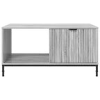 Mesa de Café Gris Sonoma 90 x 49 x 46 cm Madera de ingeniería