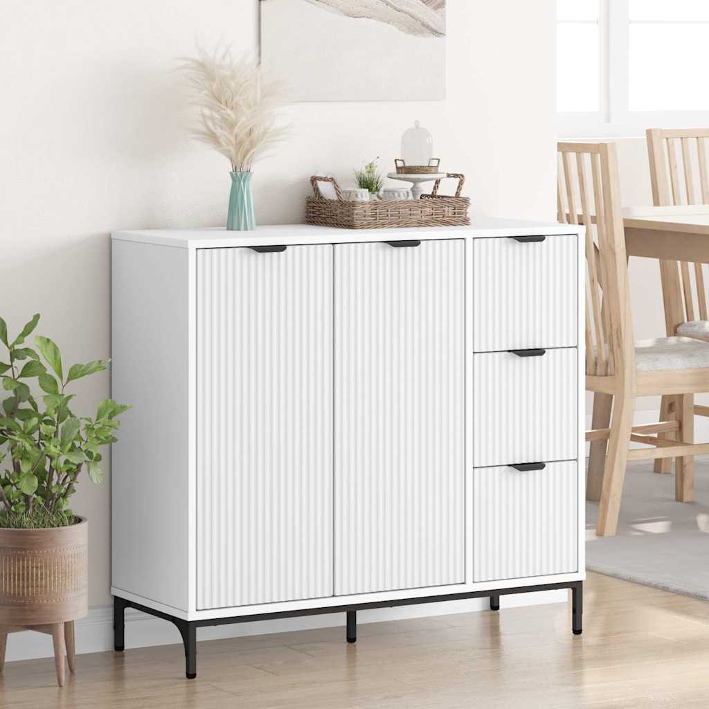 Aparador con cajón 89,5 x 33 x 82 cm Madera de ingeniería